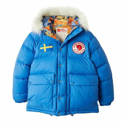 Fjallraven Expedition Down Jacket Blue Singapore For Men (SG-275085)